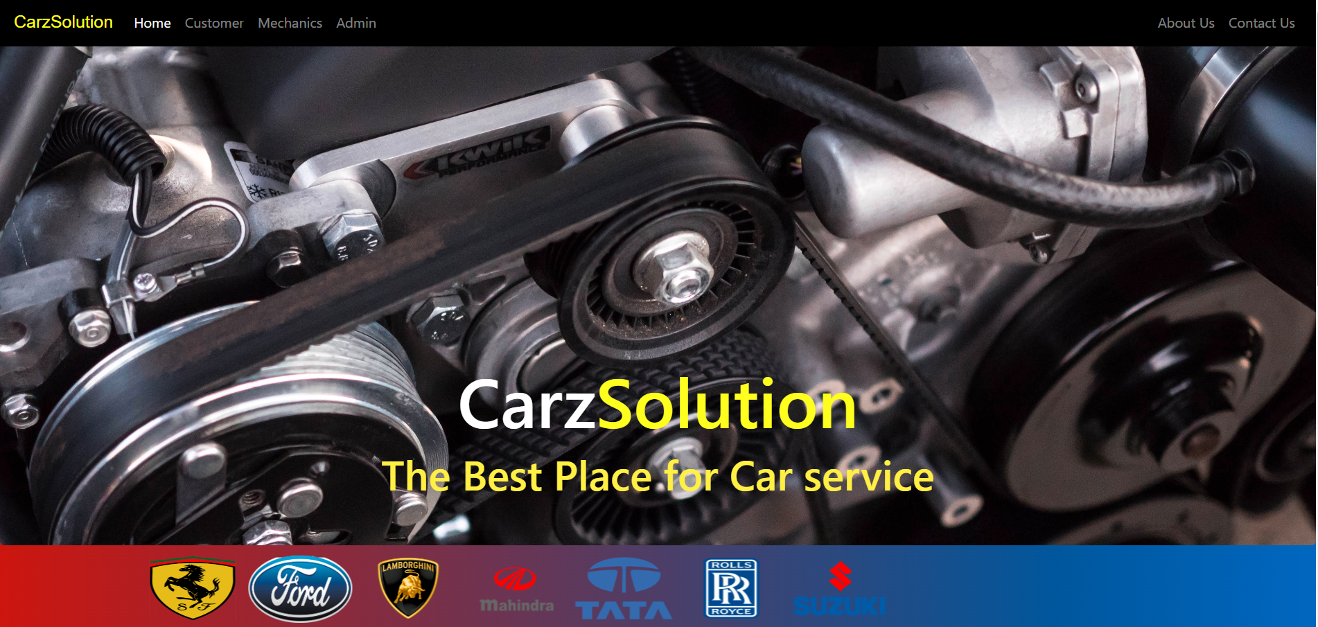 Car Service Website